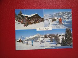 Gstaad Eggli Skigebiet Skilift 1992 mehrbildrig