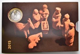 Schweiz. 2015. Münzsatz Swissmint. Weihnachten Kind - stgl