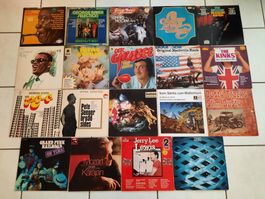 19 alte Langspielplatten - Mix aus verschiedene Geschmäcke