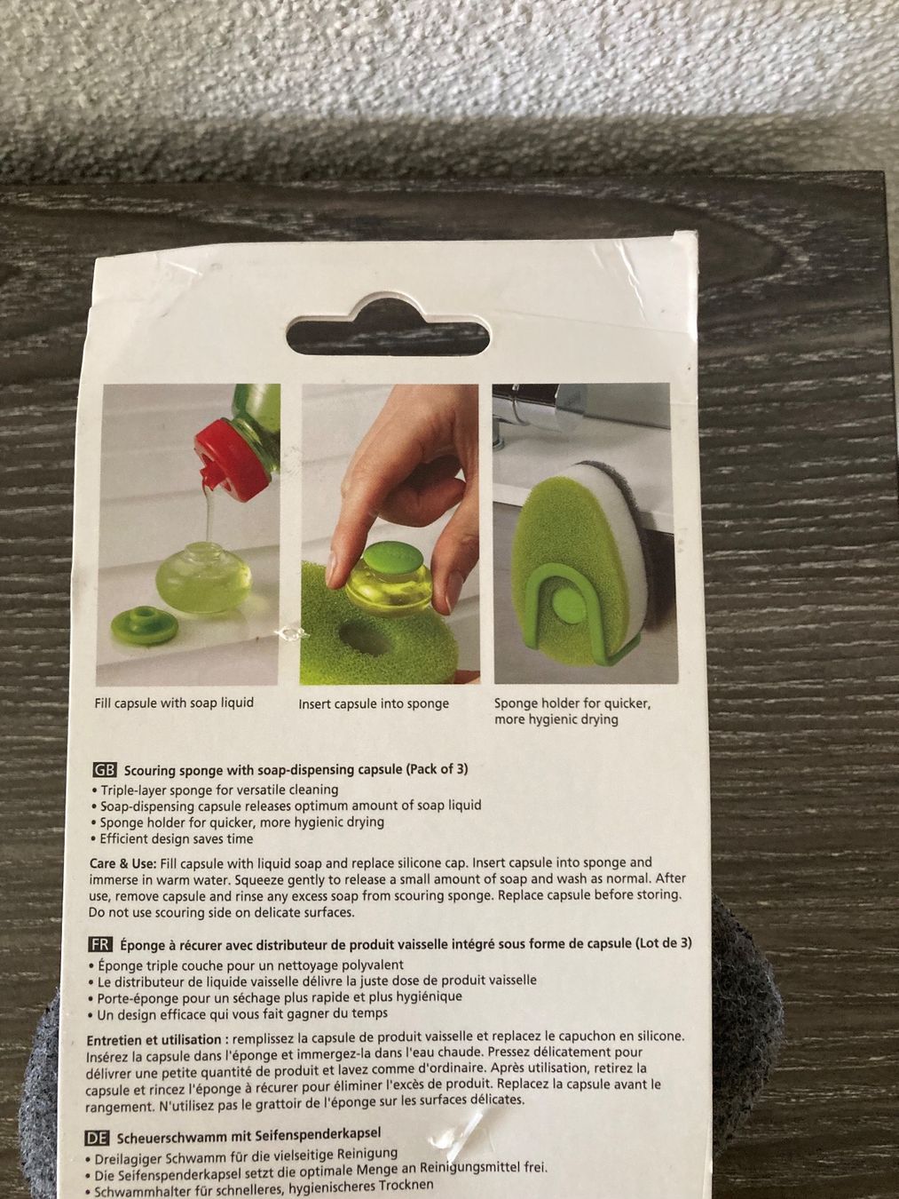 Joseph Joseph Elettrodomestici da cucina: Joseph Joseph soapy sponge + Sparschäler – Nuovo (secondo la descrizione) da Widen venduto da nigella90 2