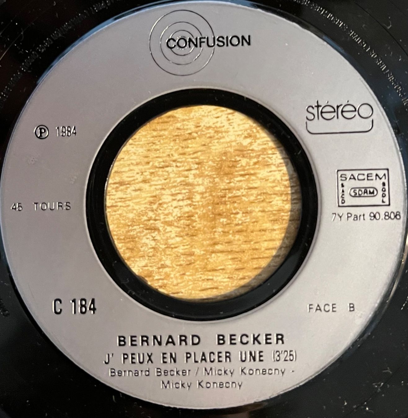 Dischi in vinile: BERNARD BECKER - LES TROTTOIRS DE MANILLE – Usato da Bussigny venduto da vinyl-pas-cher 3