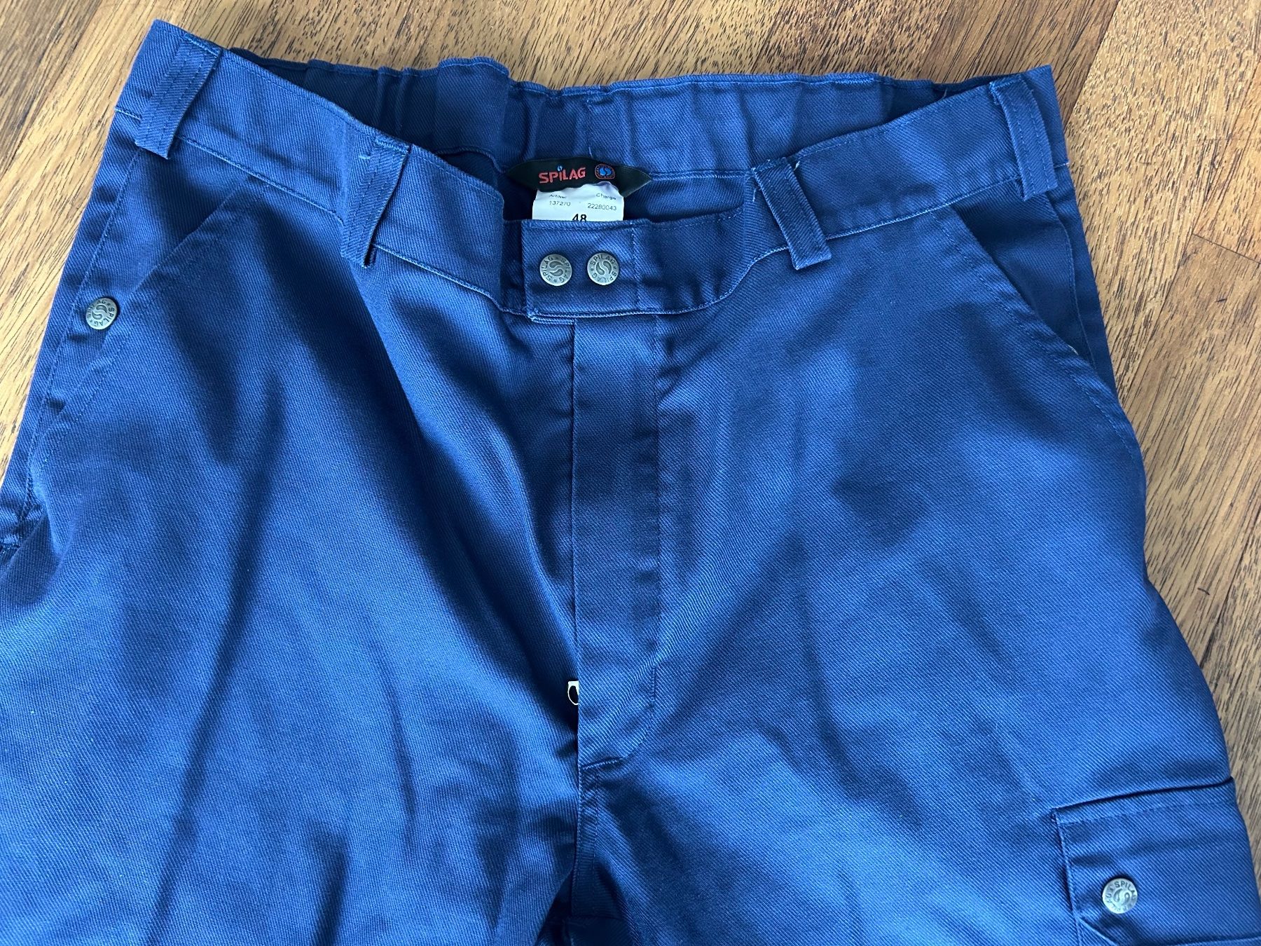 Spilag Pantaloni: Spilag Arbeitshose, blau, 48 – Usato da Seuzach venduto da Megane1 1