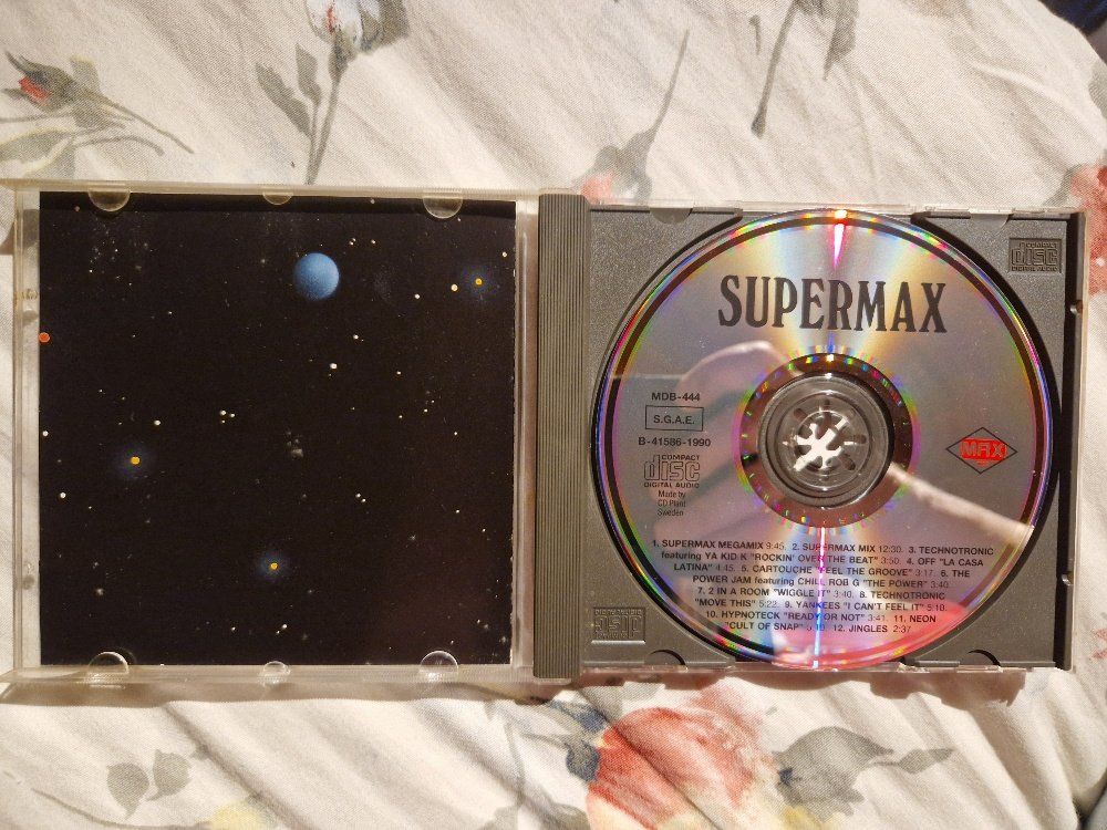 CD: Various – Supermax - Vergriffene Spain Pressung - a – Usato da Brittnau venduto da Zibu 2