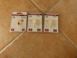 NEU OVP 2x LED Leuchtmittel 2700k + Leuchtmittel 2800k dazu!