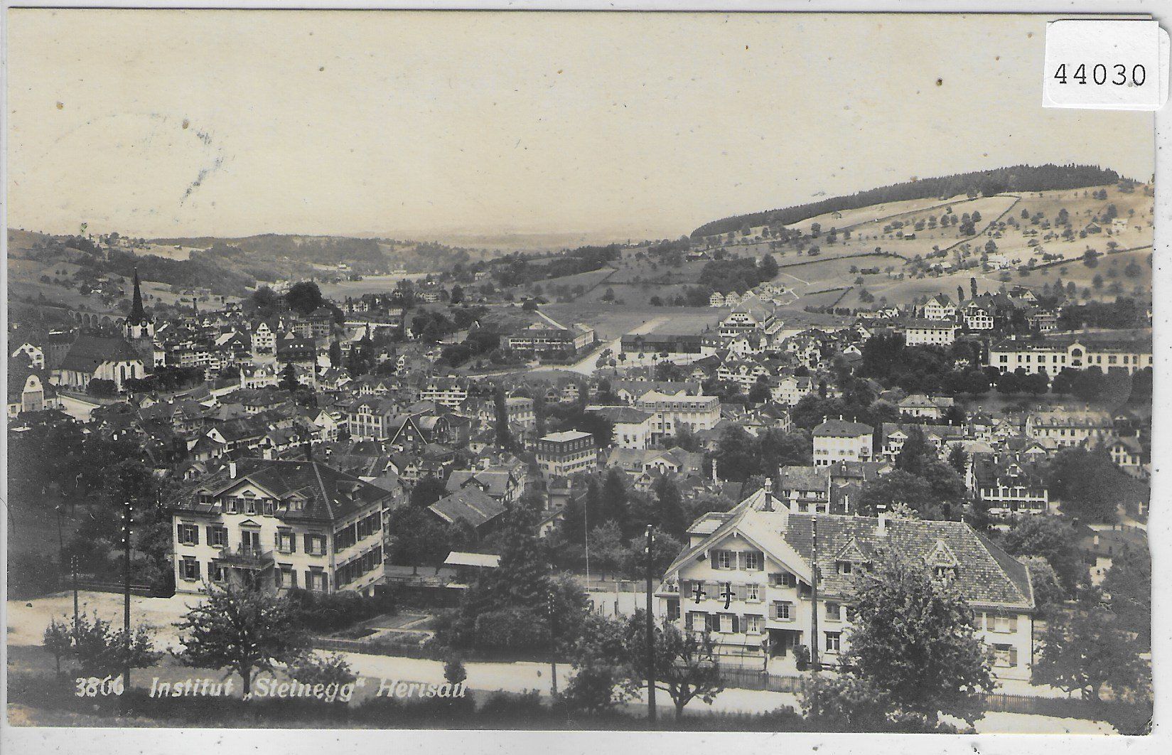 Cartoline postali: Institut "Steinegg" Herisau – Usato da Ettingen venduto da Kartenplanet