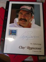 CLAY REGAZZONI CH RENNFAHRER AUTOGRAMM GALERIE DER PROMINENZ