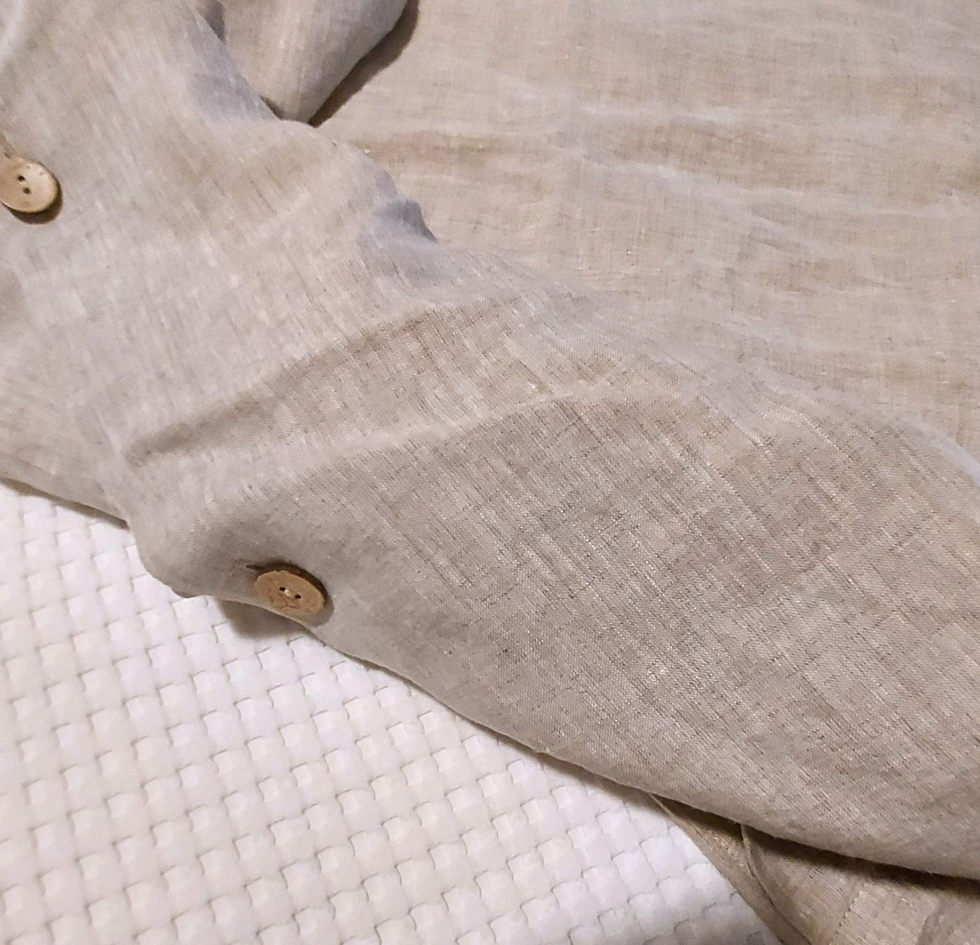 Biancheria da letto: Bettwäsche 100% Leinen Stonewashed  2-tlg Set Melange – Nuovo e nell'imballaggio originale da Fällanden venduto da jlt_nf28 3