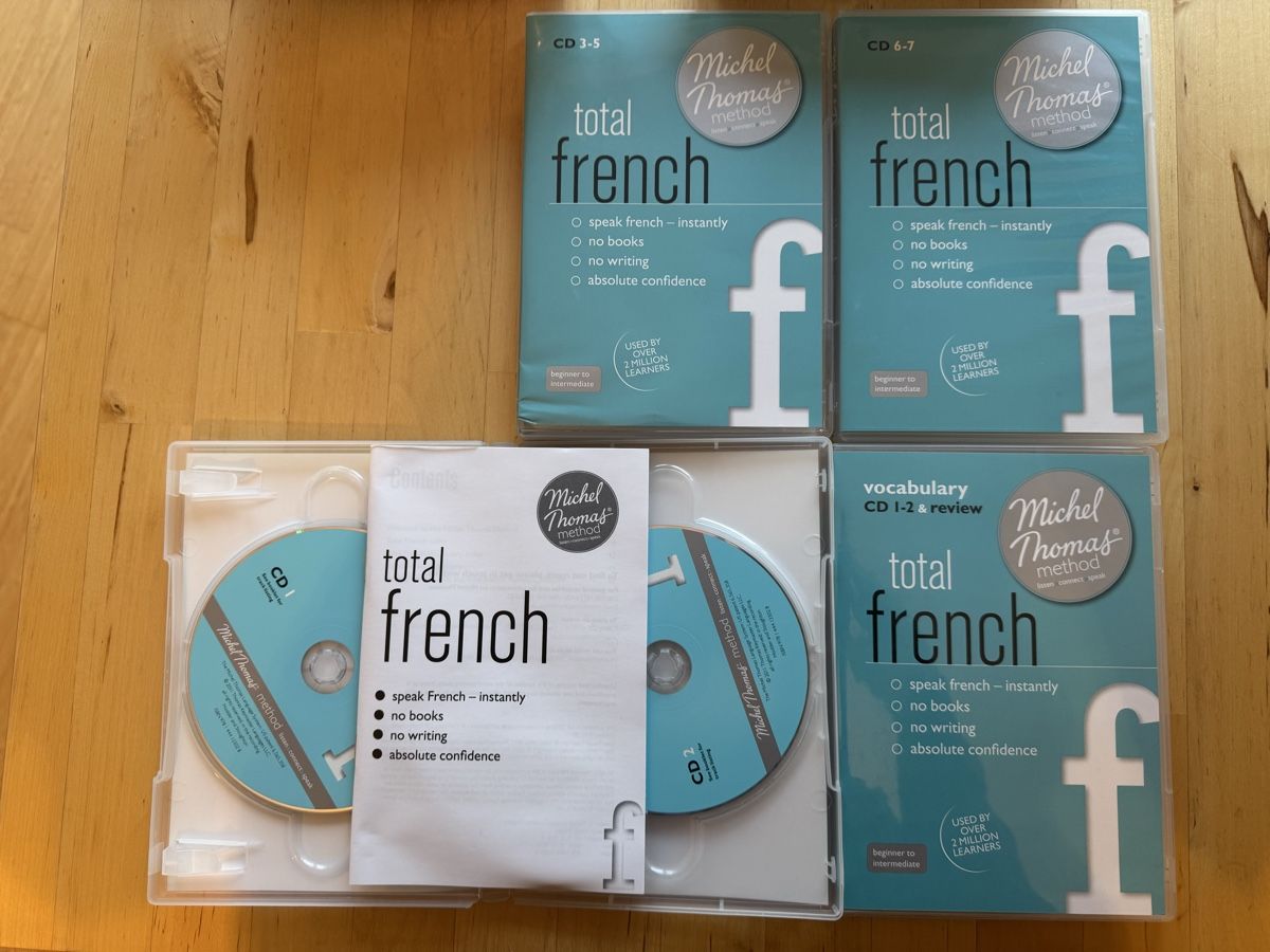 CD & DVD vergini: Michel Thomas Total French, New – Nuovo (secondo la descrizione) da Zürich venduto da aus_r2dq 1