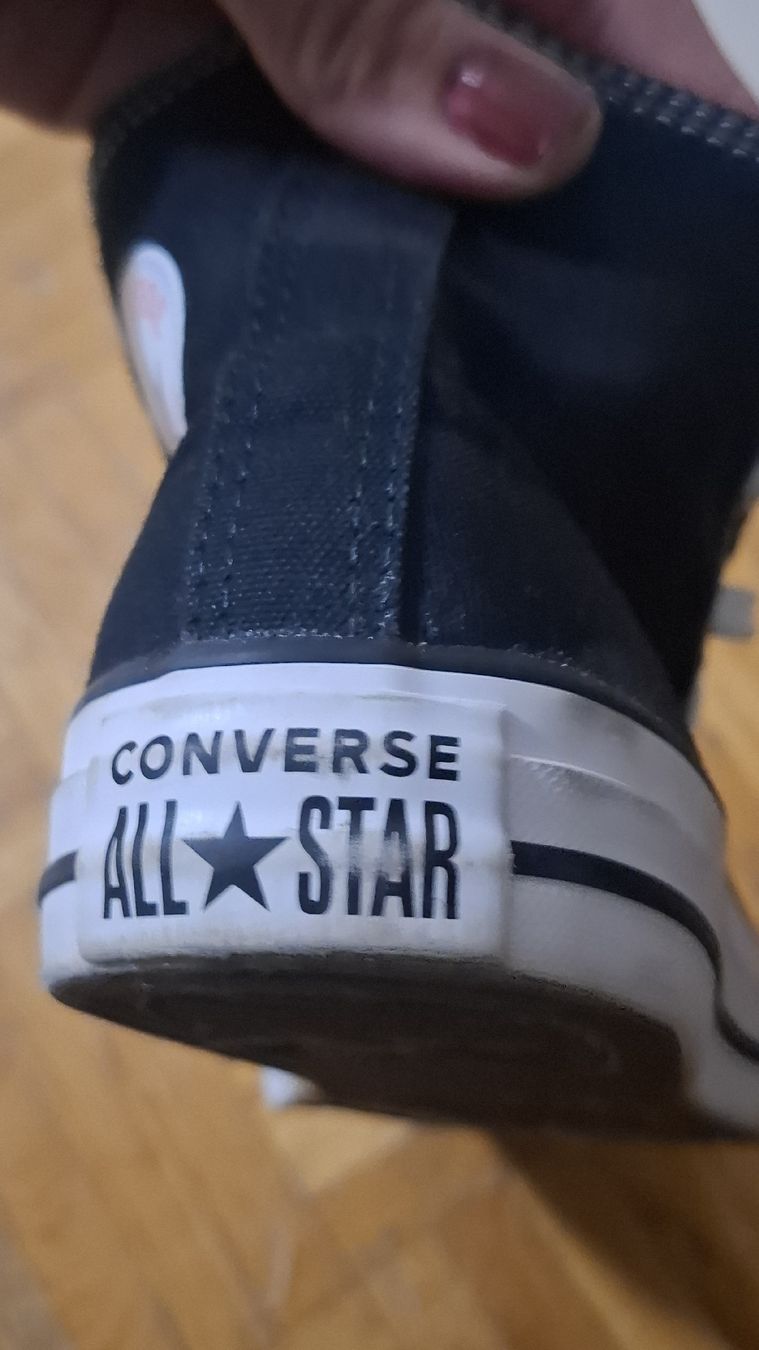 Converse Herrenschuhe: Baskets Converse All Star noires taille 37 – Gebraucht aus Meyrin von Maribel81 1
