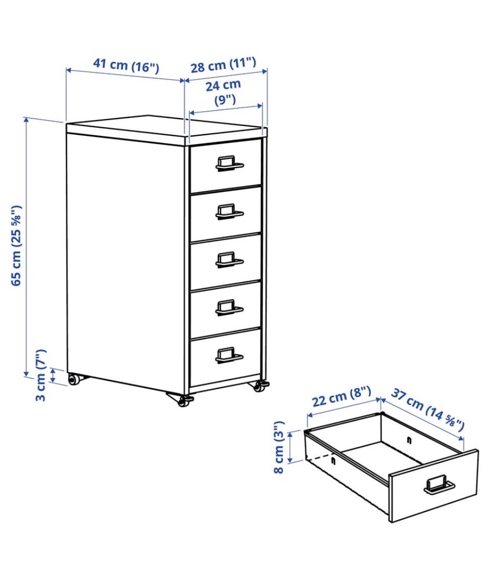 Ikea Banconi: Caisson à tiroirs Helmer Ikea – Usato da Granges-Marnand venduto da val_2b5z 1