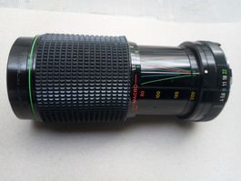 Hanimex MC 80-200mm Zoom Objektiv, M/MD Mount, Top Zustand!
