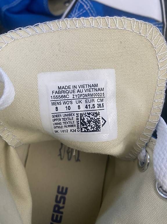 Converse Scarpe da uomo: Converse Himmelblau in Grösse 41.5 – Usato da Herrenschwanden venduto da ale_5ggz 1
