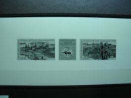 DDR 1986 Briefmarkenausstellung Schwarz