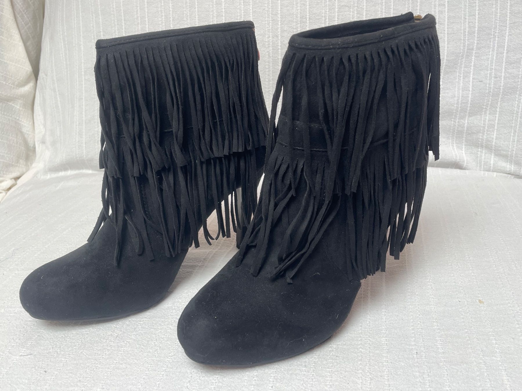 Scarpe da donna: Boho Fransenstiefeletten – Nuovo (secondo la descrizione) da Sigriswil venduto da ck56
