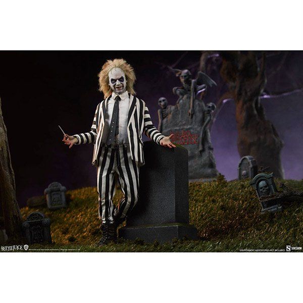 Statuette: Sideshow -- Beetlejuice - Actionfigur 1/6 - 30 cm – Nuovo e nell'imballaggio originale da Zofingen venduto da ActionSpielzeug 7