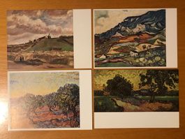 4x Postkarten Van Gogh
