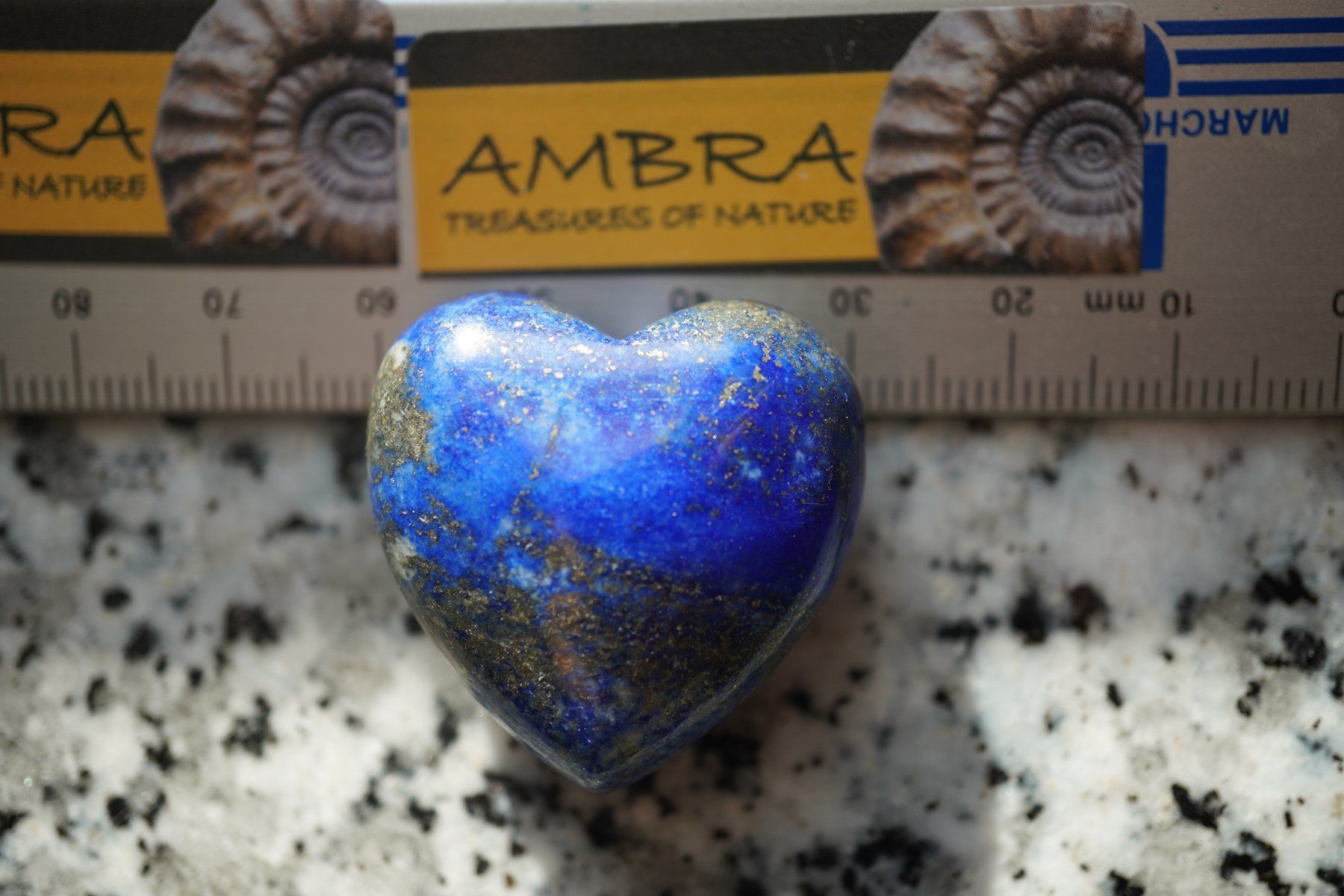 Pietre preziose: Lapislazuli   top Blau        Herz stein    ab  1.- – Nuovo e nell'imballaggio originale da Eschenbach SG venduto da topstone 5