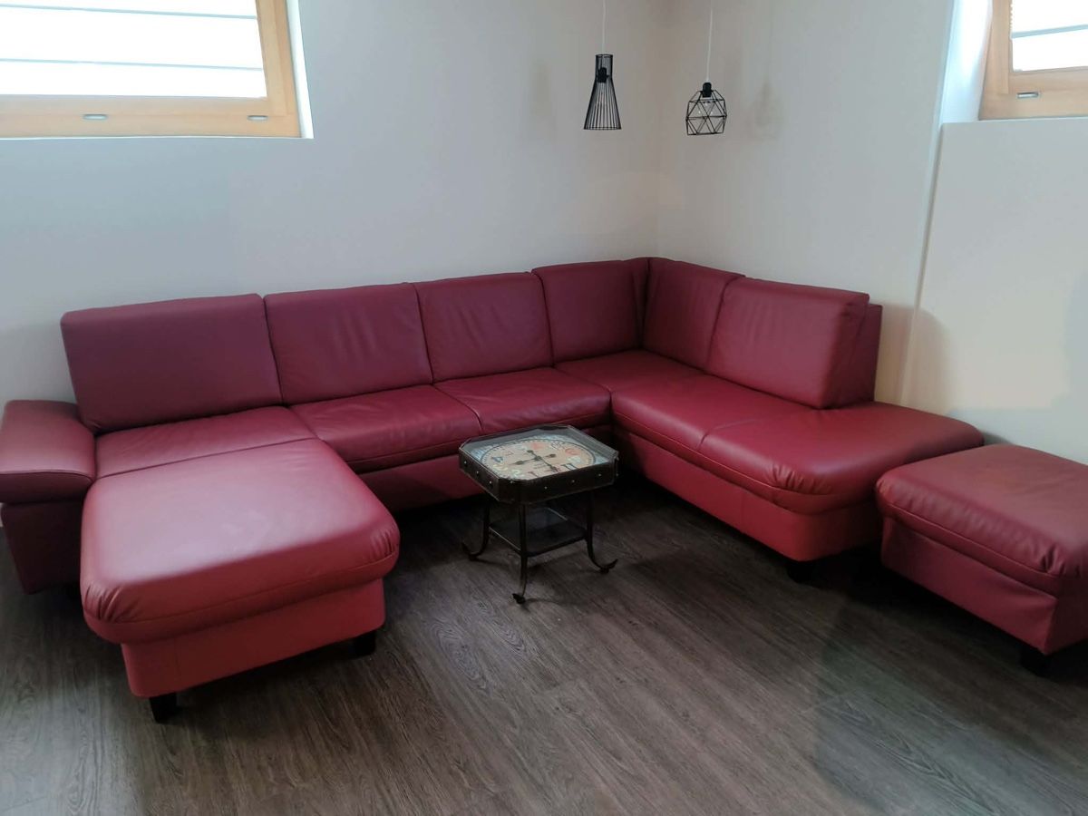 Divani: Leder-Ecksofa mit Bettfunktion  – Usato da Sevelen venduto da Stopglobal. 2