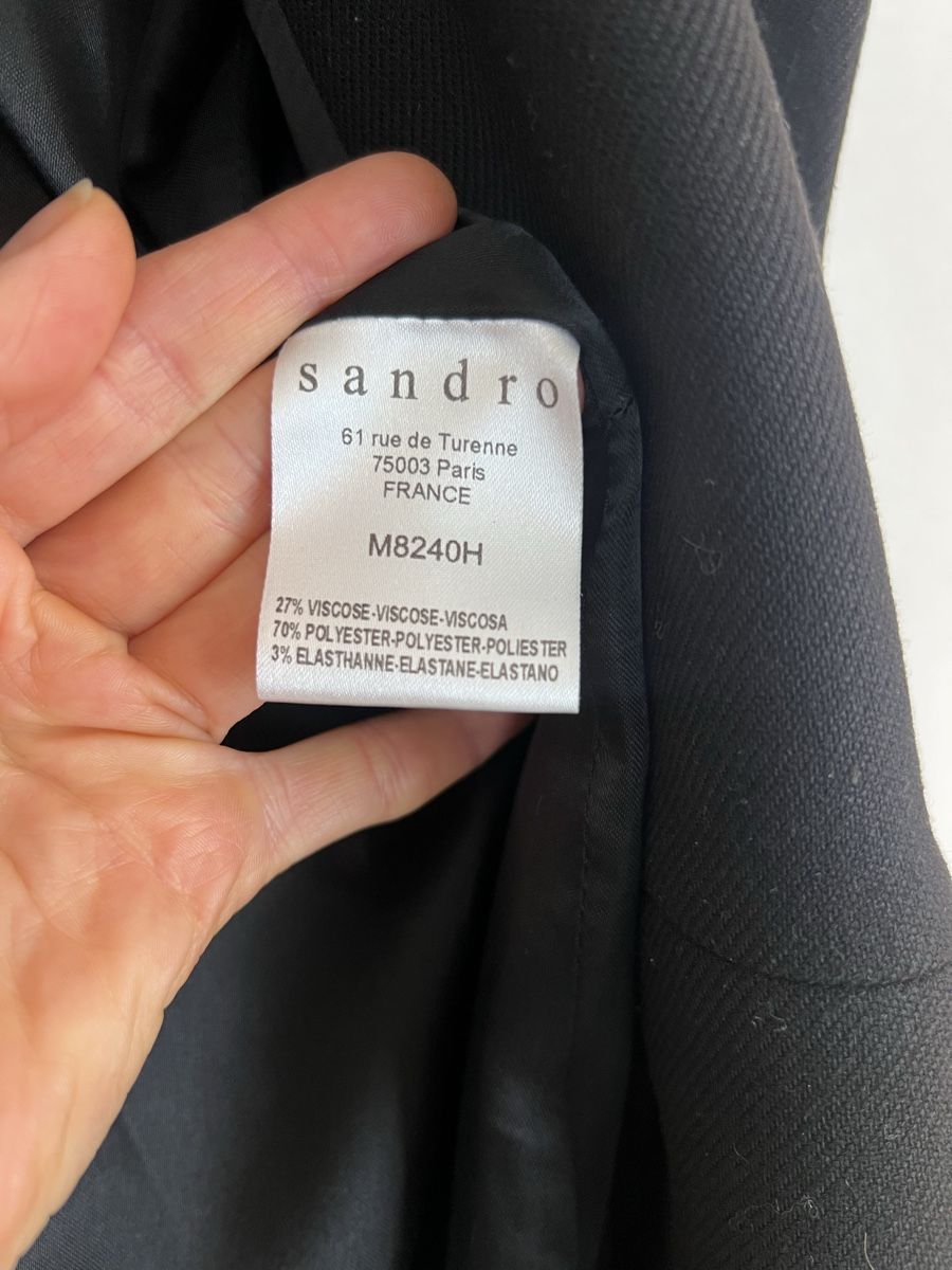 Sandro Manteaux: Sandro Mantel, Schwarz, Gr. 36 – D'occasion à Uster par Family_Boutique 3