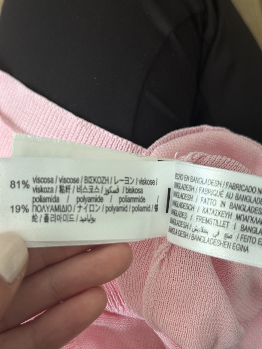 Zara Top: Damen Strickweste/ Top rosa Gr. S-M – Nuovo (secondo la descrizione) da Gümligen venduto da kleiderschrankbe6 3