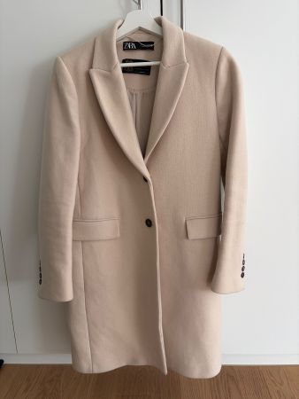 Mantel beige von Zara Gr. M (Manteco Premium Qualität)