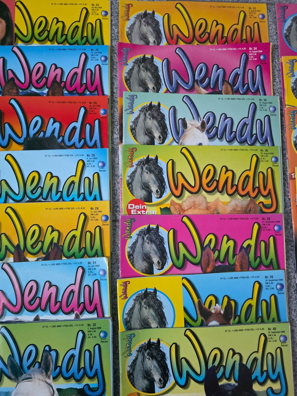 Fumetti: Wendy Comic Hefte/ Pferde Zeitschriften von 2000 – Usato da Tägerschen venduto da mamirockt 6