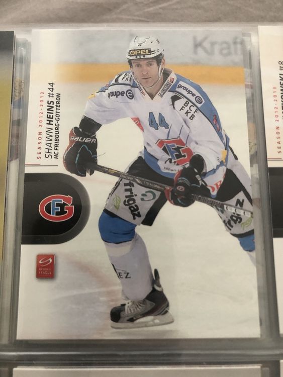 Shawn Heins Fribourg Gotteron Basel Hockey Card Kaufen auf Ricardo