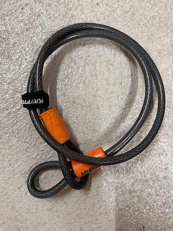 Lucchetti: Veloschloss: Kryptonite KryptoFlex Looped 120cm – Usato da Luzern venduto da el_duende