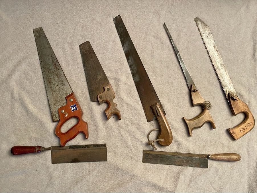 Tutti gli attrezzi: Alte Sägen Set Konvolut , Vintage, Retro – Usato da Safnern venduto da mikru