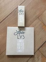 Candle holder & LED candle / LED Kerze