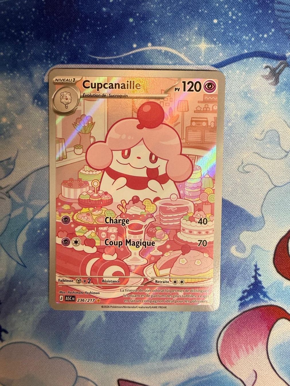 Pokémon Carte collezionabili: Cupcanaille AR - ASC 236 FR – Nuovo (secondo la descrizione) da Courgenay venduto da ScamBoxOff