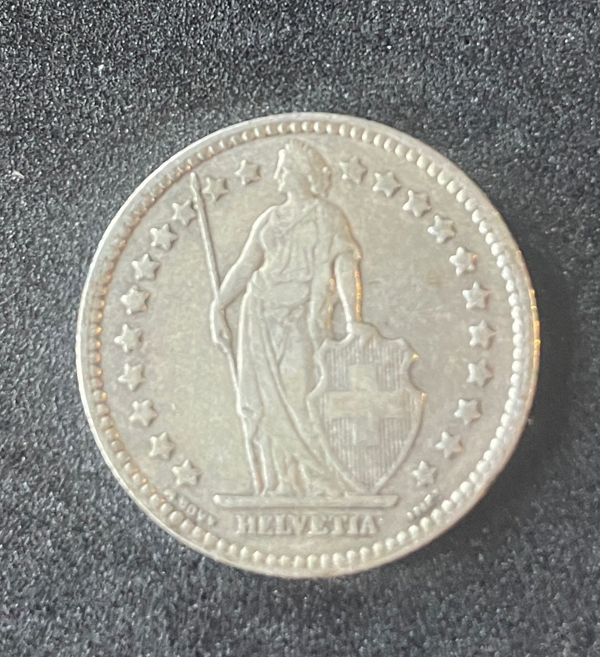 Toutes les monnaies: 1 Franken Silber 1876 Unz – D'occasion à Les Bayards par Kreuch 1