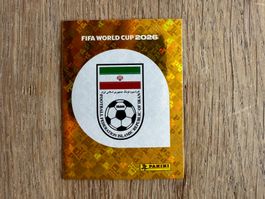FIFA World Cup 2026 Sticker Iran IRN 1 Panini