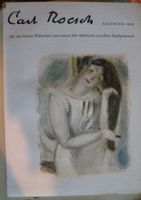 Carl Roesch Kalender 1995 Künstler limitiert