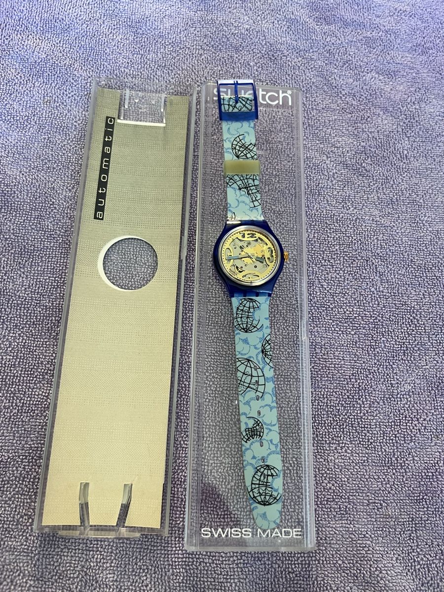 Swatch Orologi: Swatch Automatic Uhr :  neu – Nuovo e nell'imballaggio originale da Zürich venduto da Proton_Slit 3