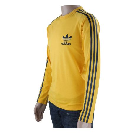adidas Originals Pullover Trefoil Vintage look/gelb /Gr.S
