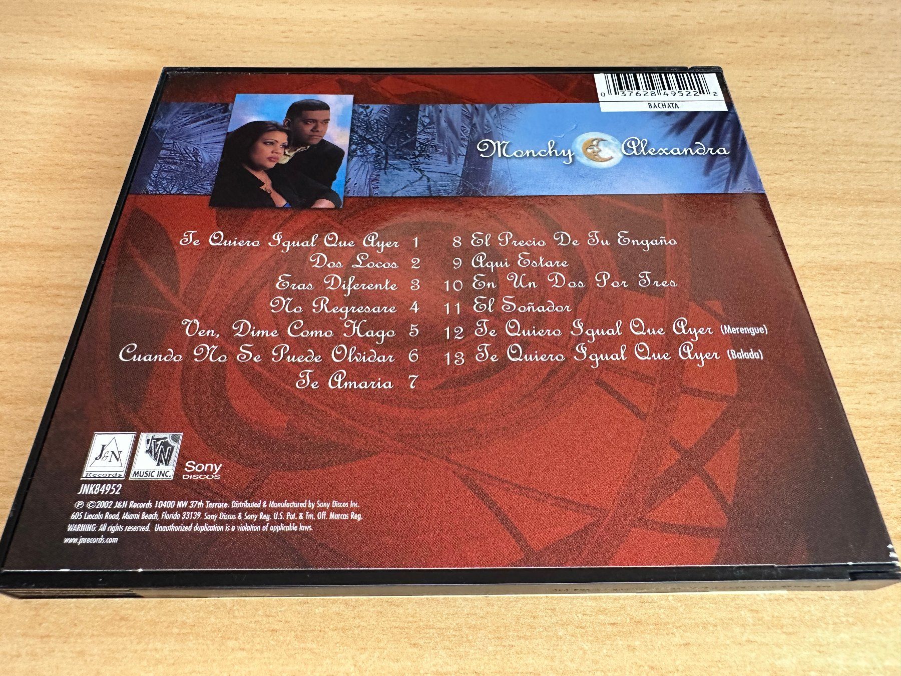 CD: Monchy & Alexandra – Confesiones... – Usato da Rikon im Tösstal venduto da Alpenmutz 1