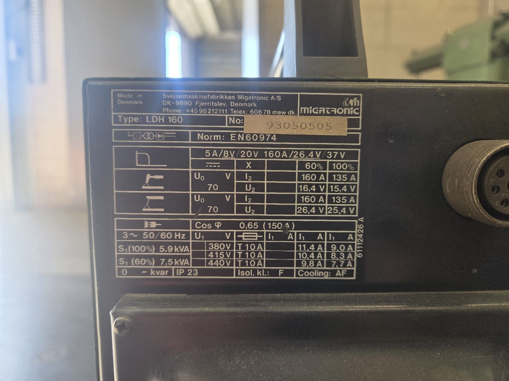 Postes à souder: Schweissanlage Migatronic – D'occasion à Altikon par jabo_2000 3