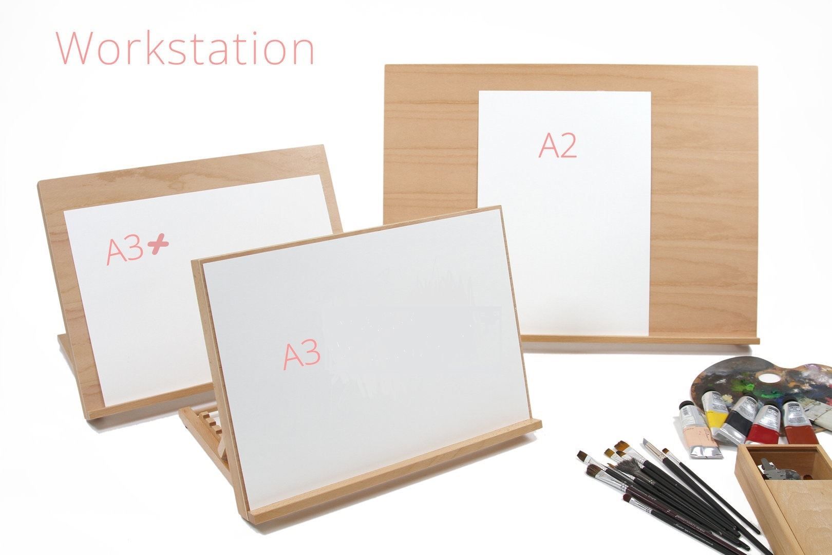Cavalletti: Workstation Tischstaffelei Presenter A3 – Nuovo e nell'imballaggio originale da Escholzmatt venduto da crazyteam 1