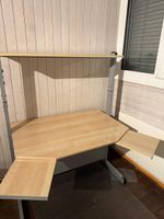 Schreibtisch Buche mit Regal gebraucht