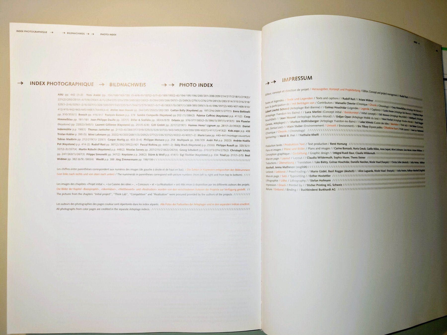 Libri: Architecture.Expo.02. Erstausgabe 2003 Birkhäuser. 3 Sprach. – Usato da Zürich venduto da Rst7 9