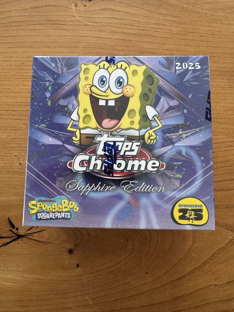 Topps Carte collezionabili: Topps Sapphire Spongebob Box – Nuovo e nell'imballaggio originale da Altendorf venduto da fivep