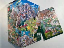 Heye Puzzle  Alpine Fun. 1000Teile
