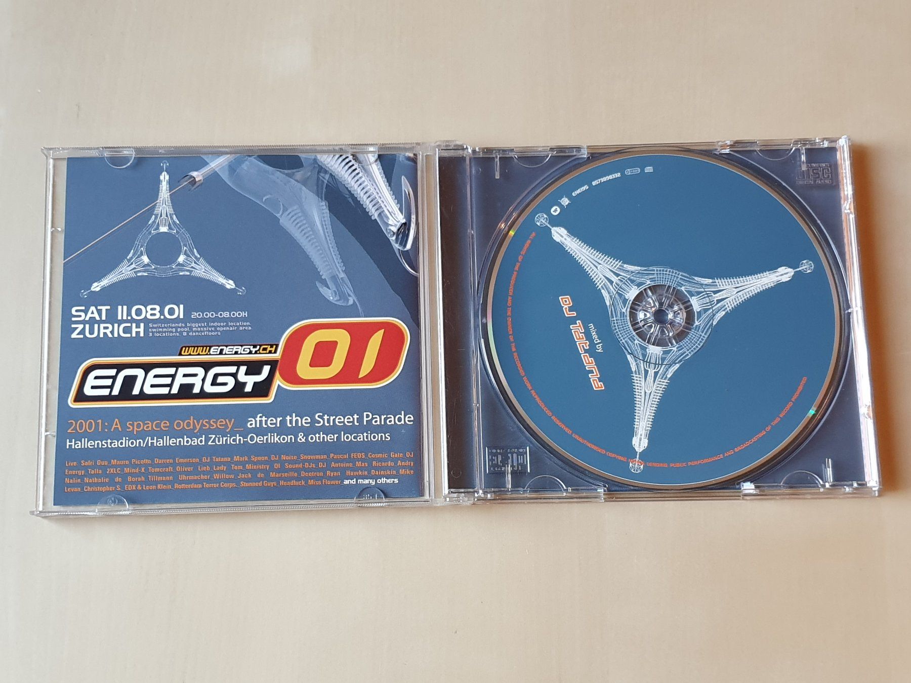 CDs: Energy 01 DJ Tatana – D'occasion à Stansstad par collectorsshop 2