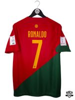 RONALDO #7 Original Portugal 2022-23 Home Trikot World Cup