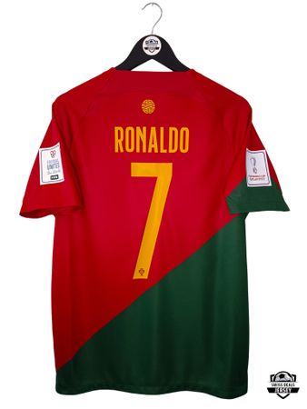 RONALDO #7 Original Portugal 2022-23 Home Trikot World Cup