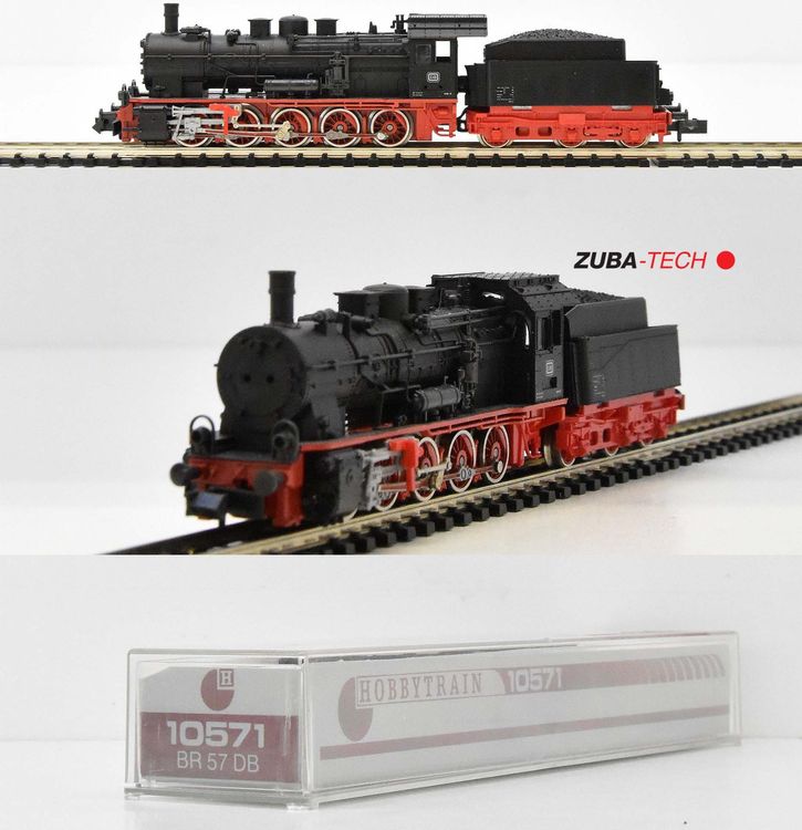 Hobbytrain 10571 Dampflok BR 57 DB Spur N GS Analog mit OVP (Gebraucht ...