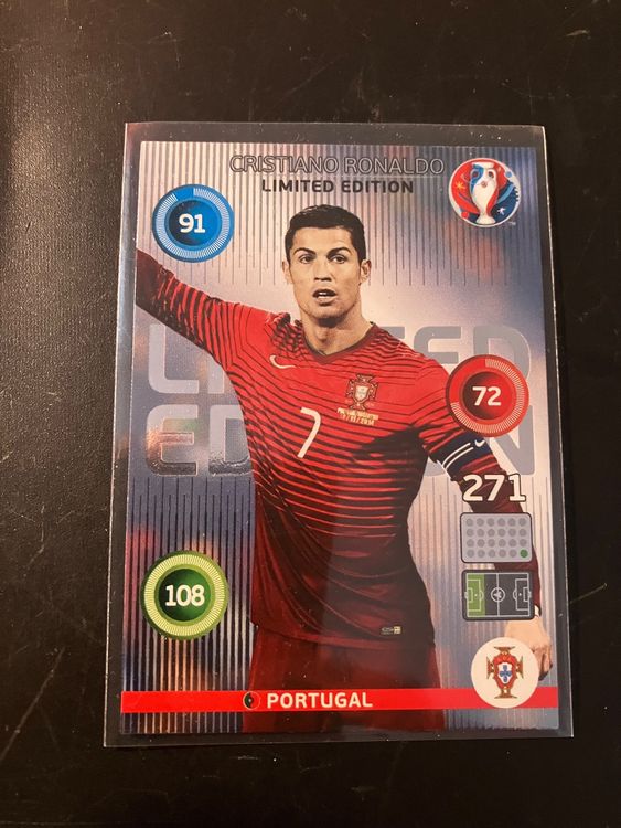 Panini EM 2016 Adrenalyn Card Cristiano Limited Edition | Kaufen auf ...