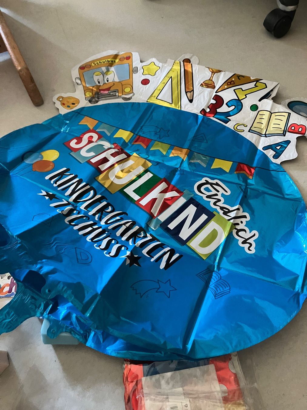 Alle Dekorationen: Partyset Schulanfang – Neu (gemäss Beschreibung) aus Niederglatt ZH von boeca82 6