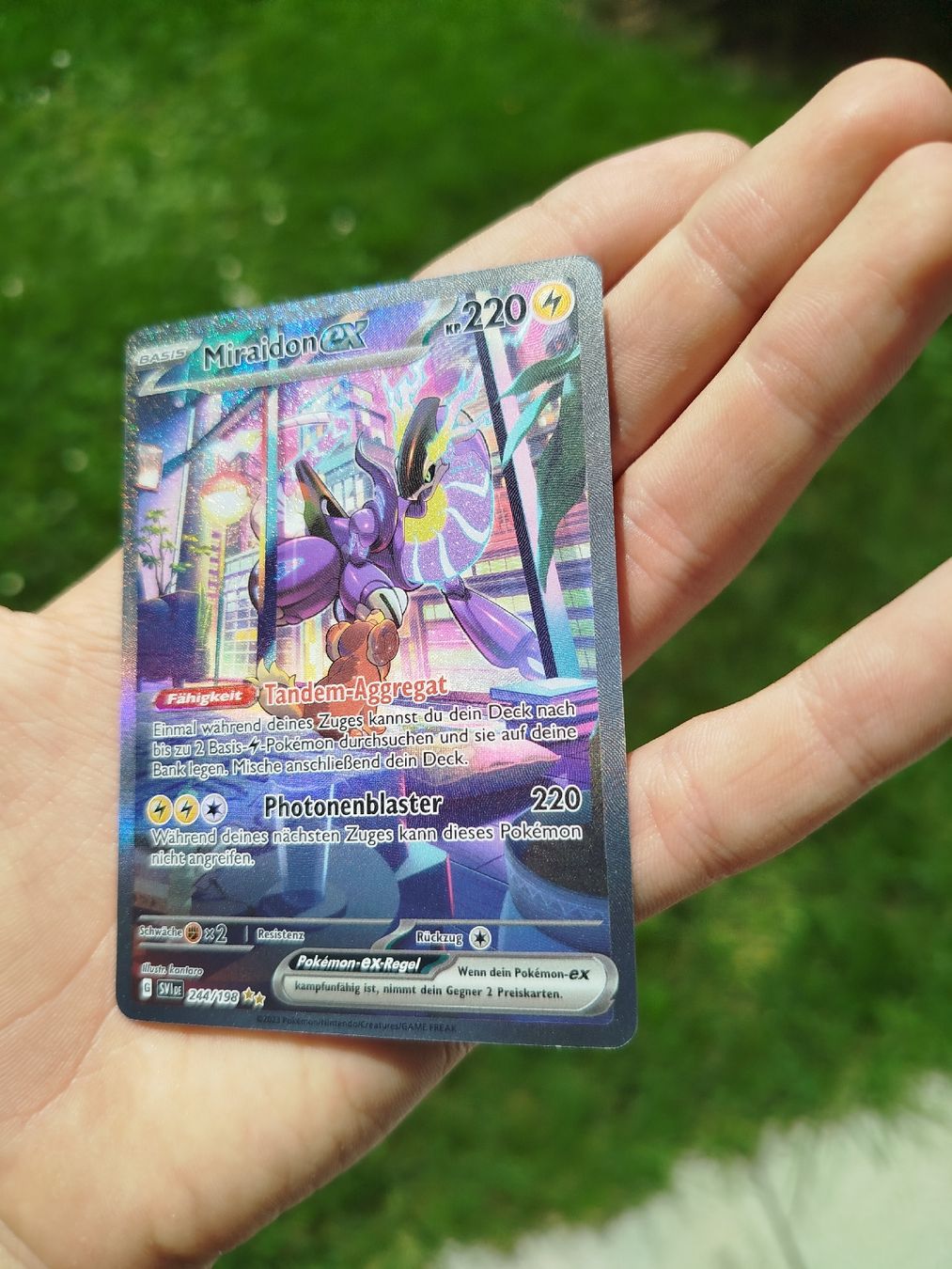 Pokémon Carte collezionabili: Pokémon Miraidon 244/198 – Nuovo (secondo la descrizione) da Rheinfelden venduto da pru_9fqg 2